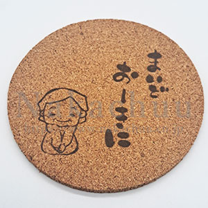 オリジナル,コースター,木材,ヒノキ,コルク,木のコースター,コルクコースター,オーダー,制作,プリント,印刷,1枚から,フルカラー,持ち込み,歓迎,OK,小ロット,プリント工場