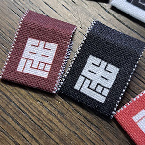 オリジナル,布タグ,オーダー,小ロット,発注,1枚から対応,ブランドネーム,プリントタグ,コットンタグ,ピスネーム